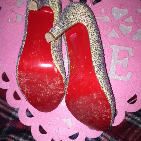 Beautiful wedding classy bling pumps - Picture 11 of 11